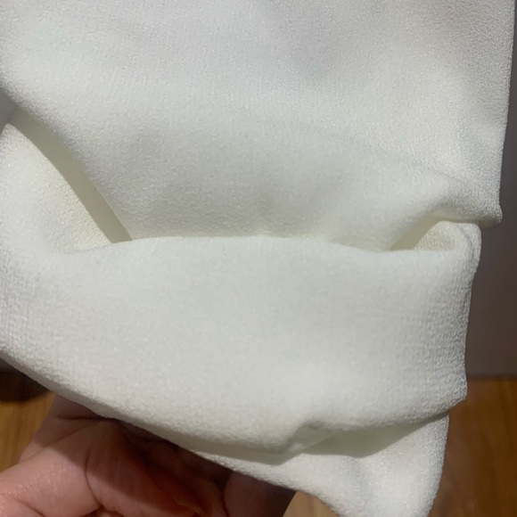 Babaton Power Hip Blazer White 00 - Picture 4 of 7